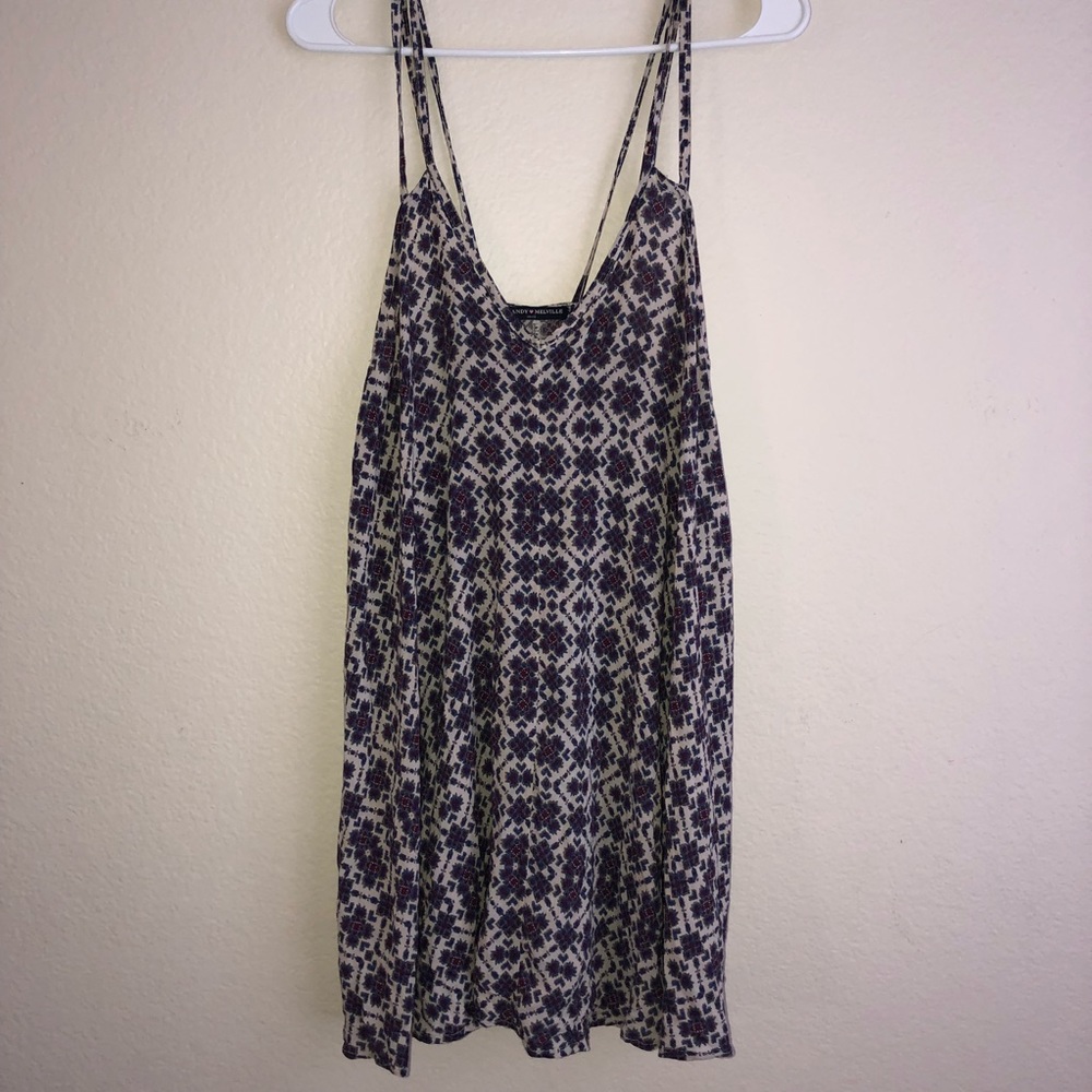 RARE Patterned Selda Dress by Brandy Melville - Picture 5 of 6